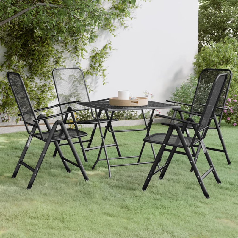 Almund 4 - Person Patio Dining Set with Square Table