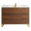 Meuble-lavabo simple autoportant 48 po avec plateau en pierre Gerwyn-462137368-462137828