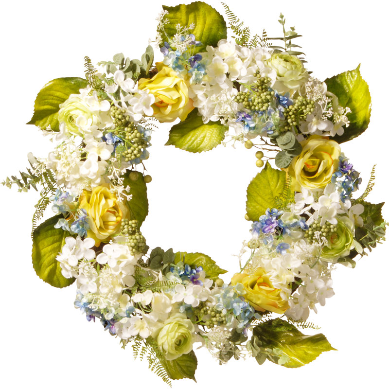 Couronne à fleurs 30 po