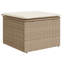  Ensemble de canapé de jardin beige-15538752-15538766