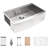 33X21x9 Inch Stainless Steel Sink - Hygienic And Easy To Clean, With Colander Template 33 Kitchen Inch, Built-In Ledge Workstation, Sound Proof Pad Drain