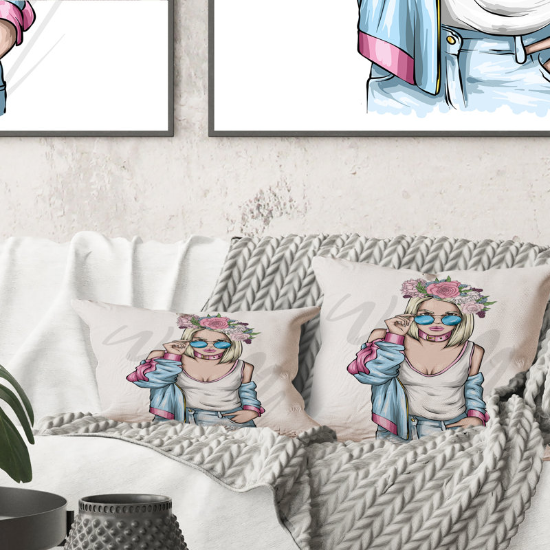 Throw Pillow, 16"x16"