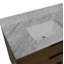 Ensemble de meuble-lavabo simple mural 36 po Mitchell-1232262887-1232262886