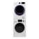 Equator Stackable 18 Lbs Washer 1.9cf 110v+heat Pump Dryer 3.7cf 110v Stack Kit