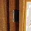 Armoire d'appoint de style rétro avec 3 panneaux décoratifs sculptés