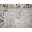 Tapis oriental Oushak noué à la main 5 pi 10 po x 8 pi 10 po en laine ivoire 4DEEE89059A945719072621DE8F99B3B
