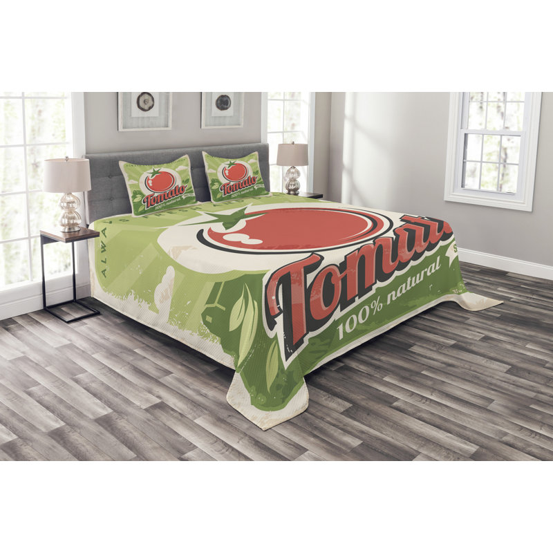 Bedspread Set with Shams, 220 x 264 cm