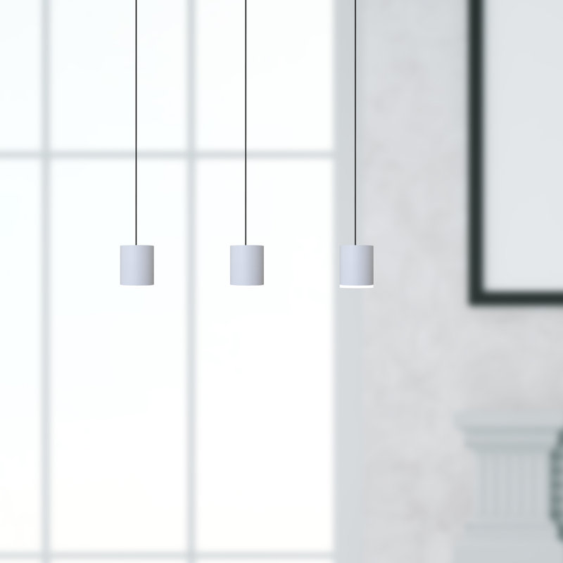 Andromedae 3 - Light Kitchen Island Pendant, White