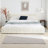 Queen Size Upholstered Bed Frame-1081079192