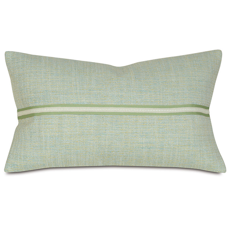 Draper Feathers Lumbar Pillow Cover & Insert, Lake, Feather
