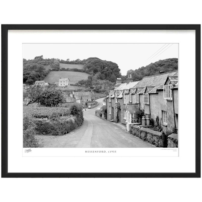 Hessenford, C1955 - Single Picture Frame Print, 28cm H x 36cm W x 2.3cm D