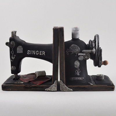 Traditional Resin Non-Skid Bookends