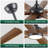 6 - Blade Solid Wood Ceiling Fan With Light, Wood Propeller Design Ceiling Fan With Remote,6 Speeds, Timer, Dimmable 3 Color Temps, Quiet Reversible Dc Motor, High Cfm-1443570900-1443570899-1443570901