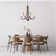 Ahslee 9 - Light Dimmable Chandelier