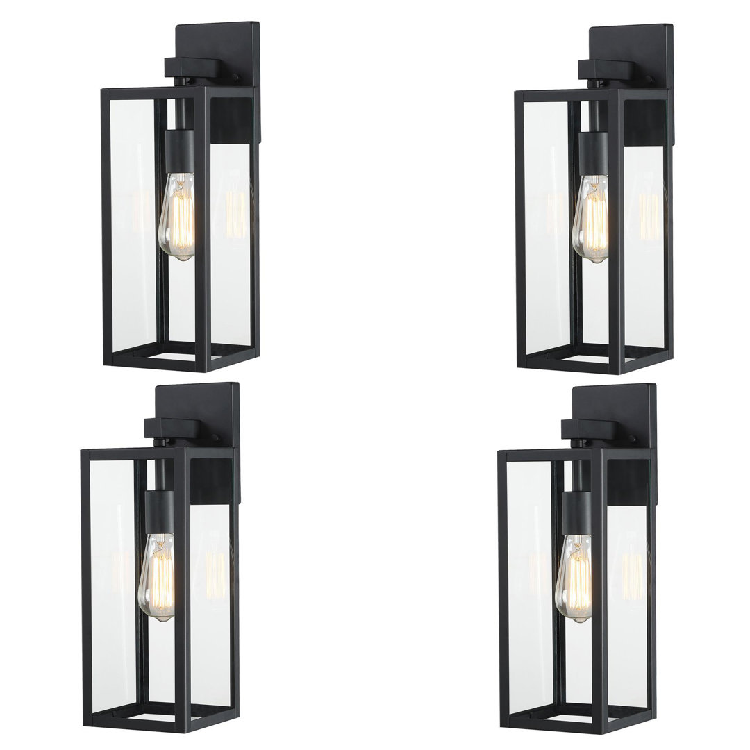 Tornillo Outdoor Wall Light (Set of 4) 17 Stories 