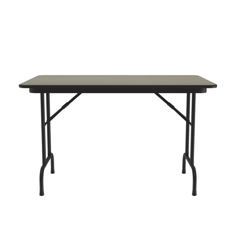 Table Pliante Rectangulaire, H 29 po x L 60 po x l 18 po, Noyer blanc colonial
