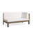 Outdoor Wooden Sectional Set With Cushions