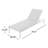 Altje Aluminum Reclining Chaise Lounge with Cushions