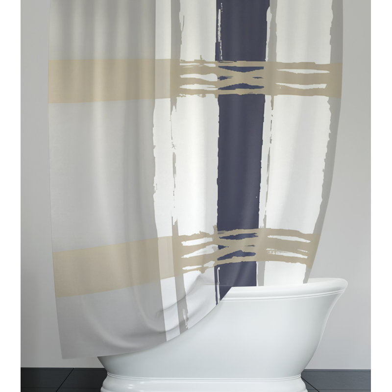 Rideau de douche Cyriana, H 72 po x l 70 po