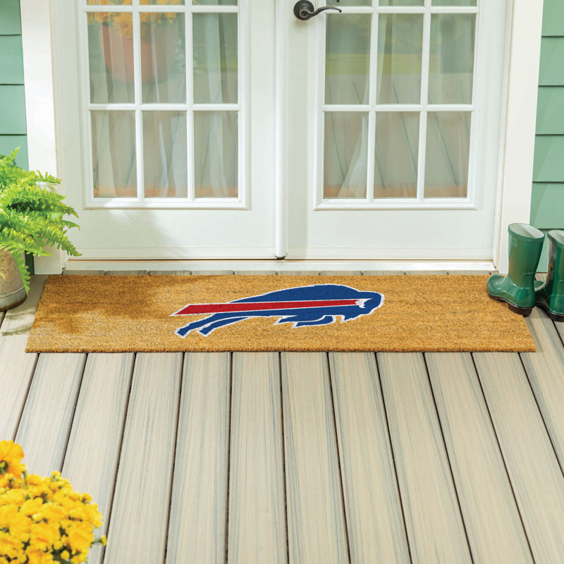Très grand tapis couleur coco Buffalo Bills, 60 po x 24 po