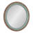 Stockham Round Wood Wall Mirror