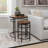Yazlen Solid Wood Top End Table