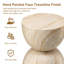 Tabouret de jardin 17,75 po H