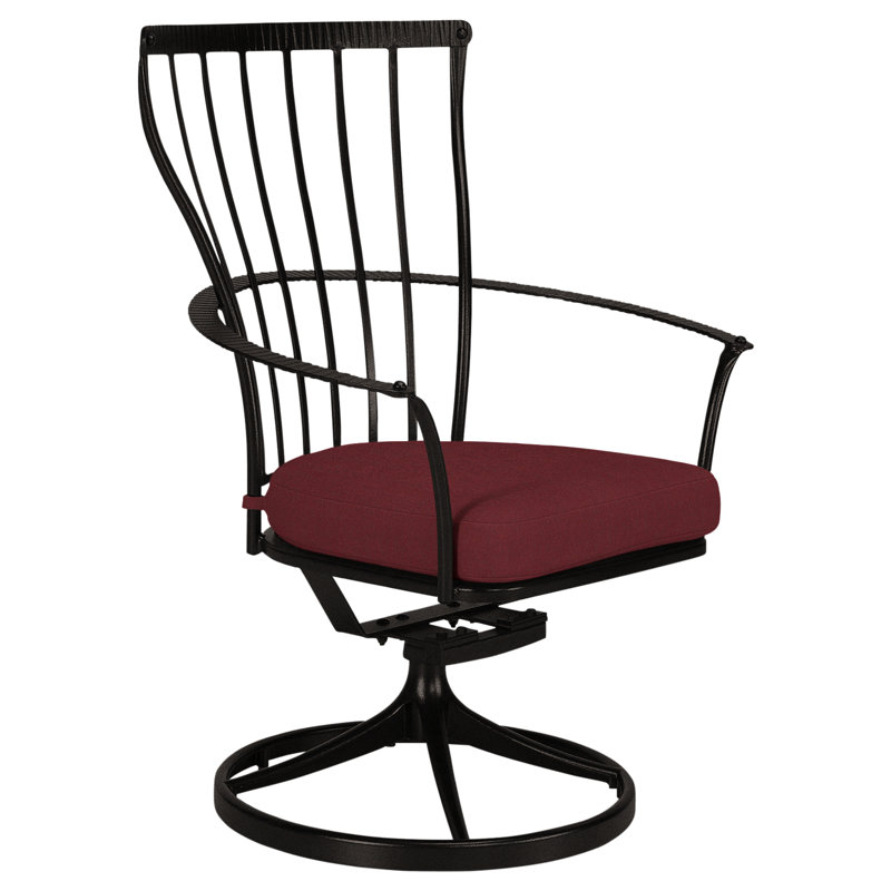 Monterra Outdoor Rocker Chair, Flagship Stone Sunbrella®, Carbon Black