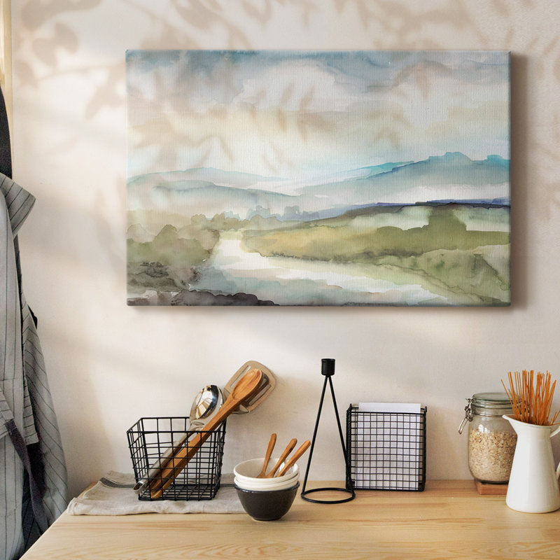 Sleepy Stream-Gallery, toile tendue, H 12 po x l 18 po