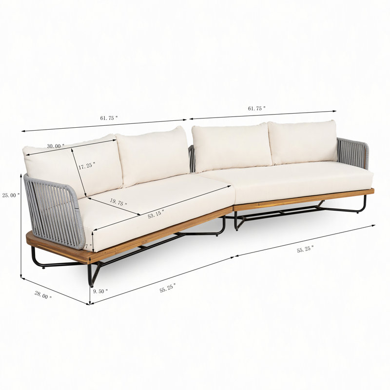 Ensemble de canapé modulaire Lucca