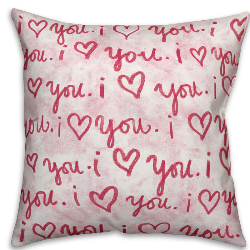  Coussin décoratif I Heart You