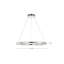 Stoker - Luminaire suspendu rond à DEL 36 pouces - Finition nickel poli - Cristal K9-965424281