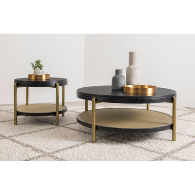 Arini 2-Piece Round Coffee And End Table Set