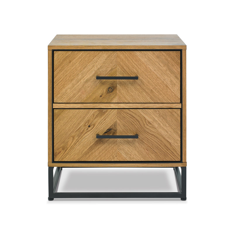 Zeppelin 45.7cm W Bedside Table