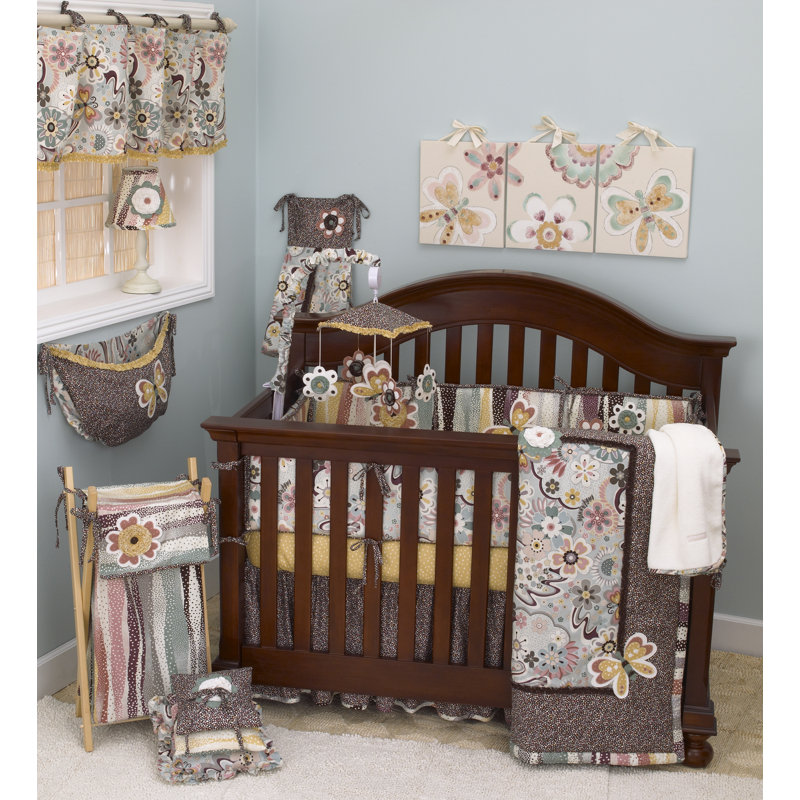 Raby No Pattern Crib Bumper