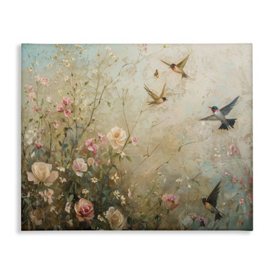  «Spring Meadow Birds» par Arlington Prints