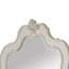 Miroir de commode bisque ornée traditionnelle Gandara