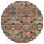 Tuska Brown Washable Indoor-Outdoor Rug - -979331812