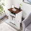 Table de chevet avec table de chevet et port USB