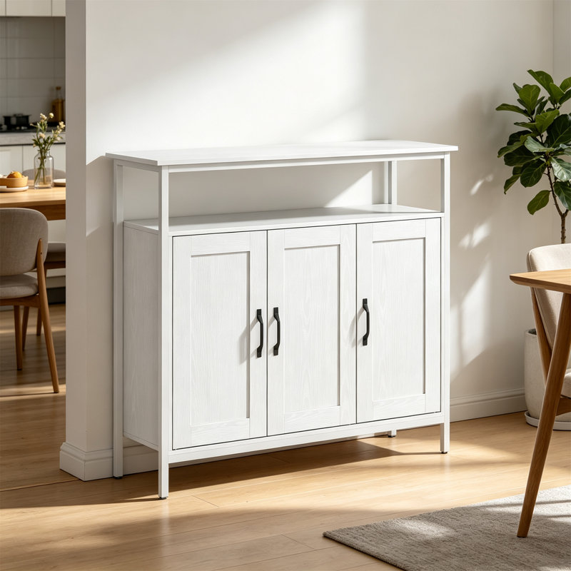 Kitchen Sideboard with Open Shelf