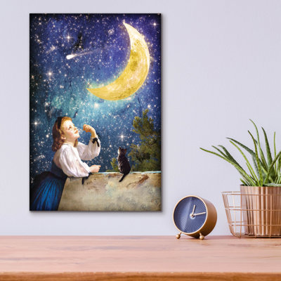 'One Wish Upon the Moon' by Diogo Verissimo, Acrylic Glass Wall Art