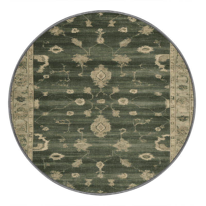 Tapis brun lavable à la machine, Tapis de couloir 2 pi x 4 pi