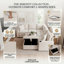 Canapé-lit modulaire en L 84,7 po Chenille-1061527199
