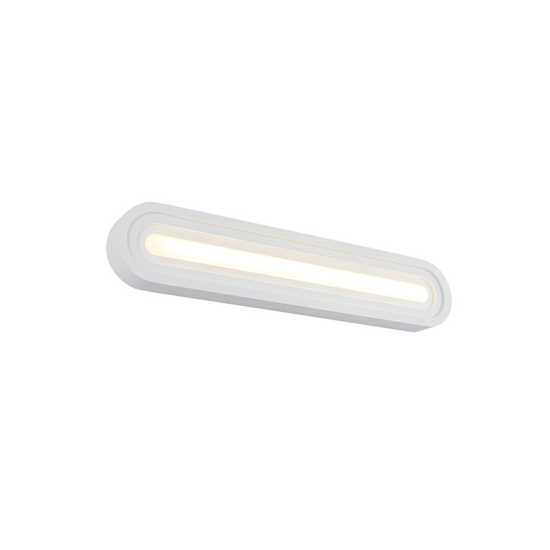 Éclairage pour meuble-lavabo 32 po Arco, 24,13 po de largeur, Blanc, 24 W