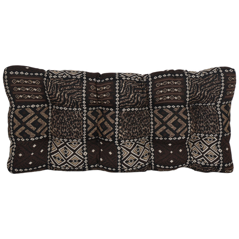 42-Inch By 19-Inch Tufted Tapestry Loveseat Cushion