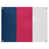 Bleu marine / rouge écarlate / blanc sélectionné