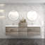Ensemble de meuble-lavabo mural double 79 po Moreno Bailey-87461368