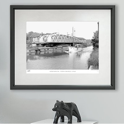 Northwich, Town Bridge C1960 - Single Picture Frame Print