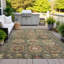Machine Washable Indoor/Outdoor Xhevrie Aloe Rug-111819302