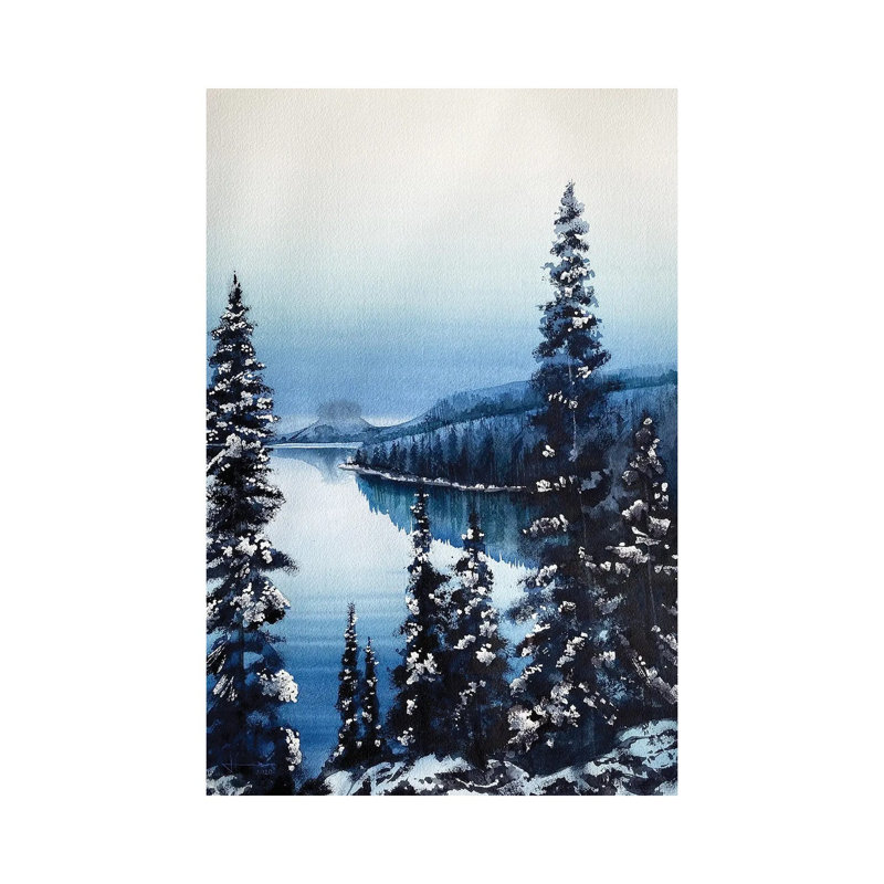 Paysage by Liam Kumawat - Wrapped Canvas Print, 66.04 cm H x 45.72 cm W x 1.91 cm D